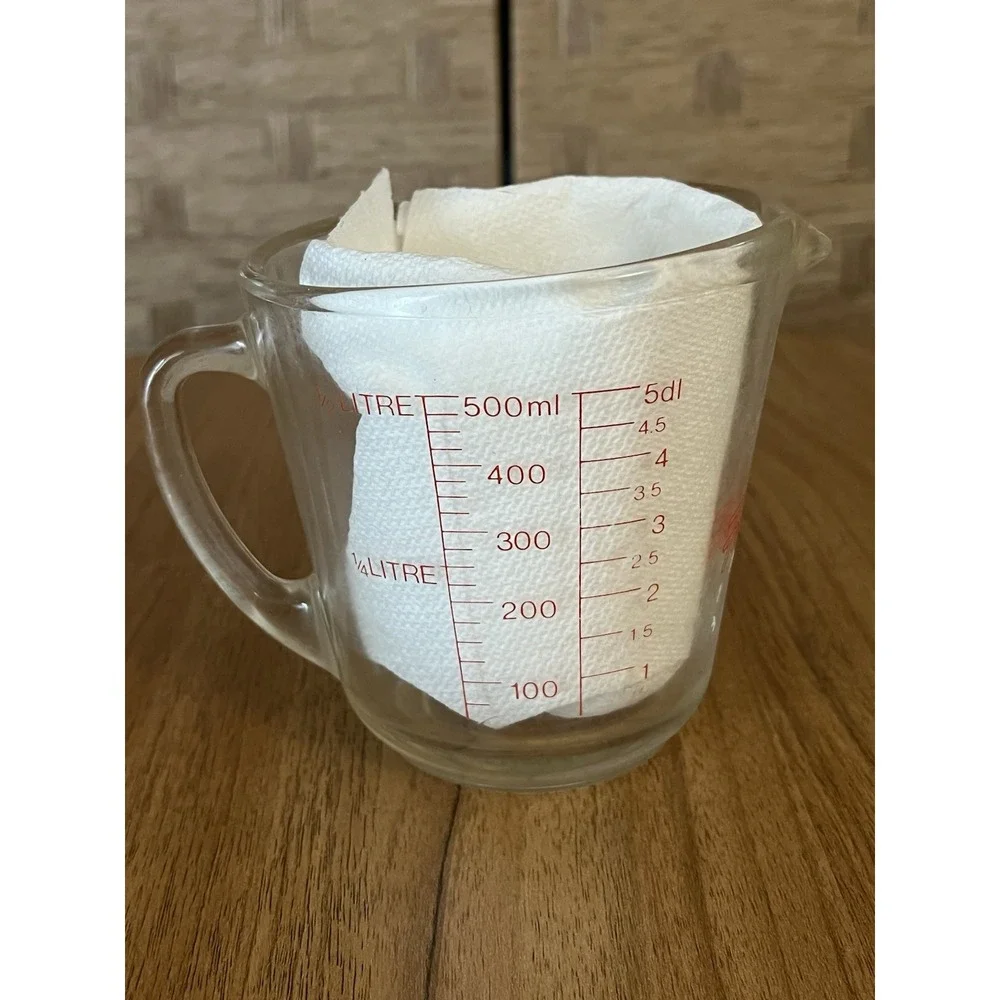 Anchor Hocking Fire King Vintage Glass Measuring Cup 2 cup 1 pint 16 oz Capacity